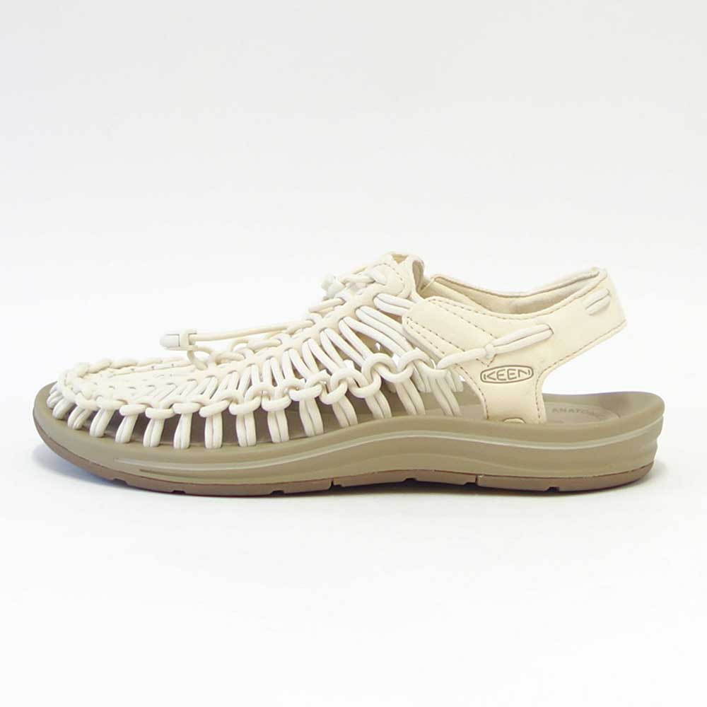 KEEN キーン UNEEK(ユニーク) 1028326(ユニセックス) カラー:WHITE CAP/CORNSTALK スニーカー サンダル アフタースポーツシューズ オフィスシューズ ガーデニングシューズ キャンプシューズ 「靴」