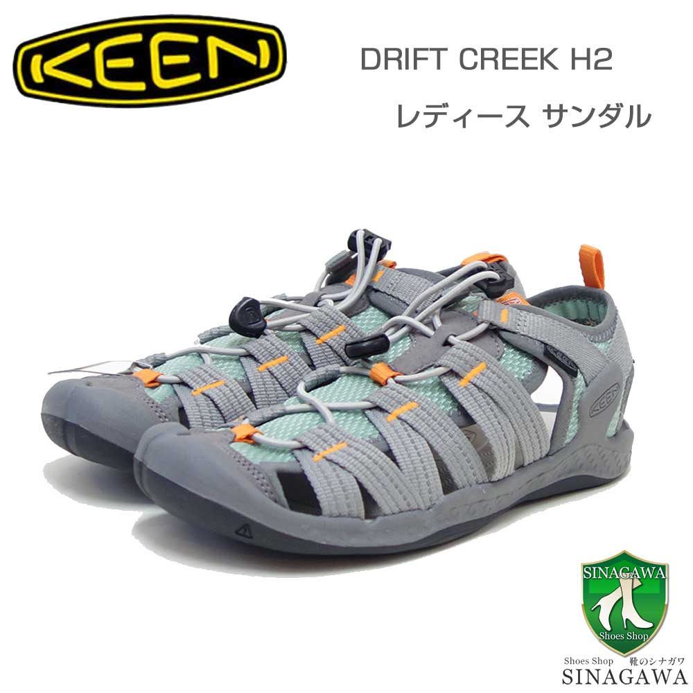 KEENキーンDriftCreekH2ドリフトクリークエイチツー1028557(レディース)カラー:Alloy/GraniteGreenスポーツサンダルウォーターシューズウォーキングキャンプ「靴」