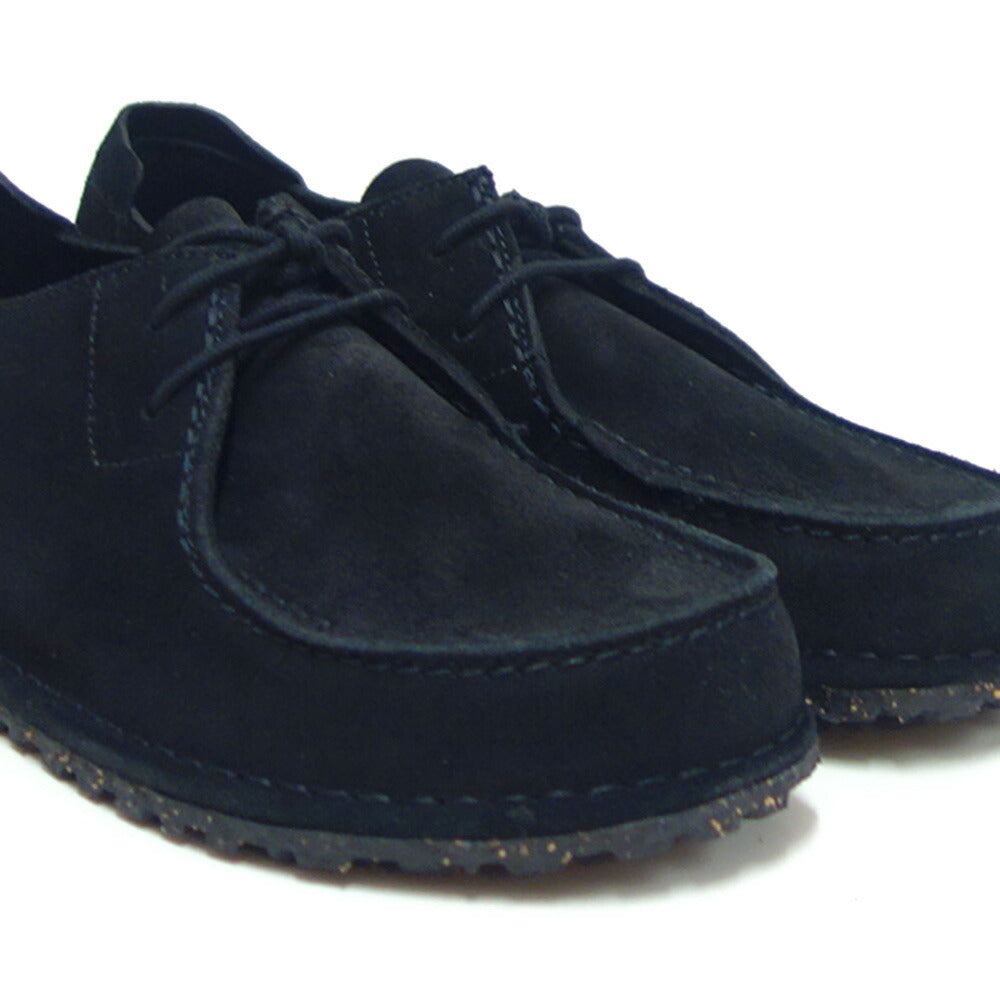 ビルケンシュトックBIRKENSTOCKUTTILACE(ウッティレース)メンズ(幅広)1028597(ベロアレザー/ブラック)スニーカーコンフォートフラットシューズ「靴」