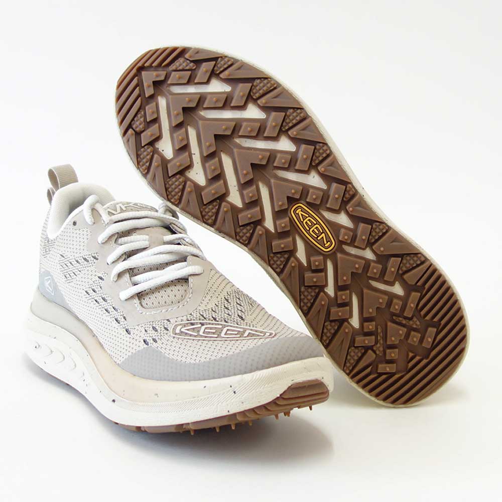 KEENキーンWK4001028892ダブルケー400ウォーキングシューズカラー:PlazaTaupe/Birchウォーキング(レディース)「靴」