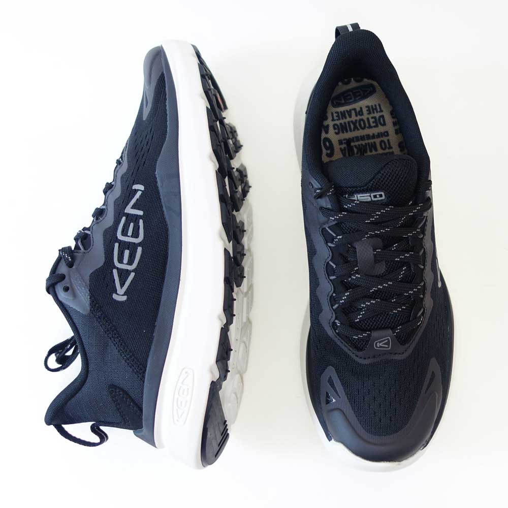 KEENキーンWK4501028917ダブルケー450ウォーキングシューズカラー:Black/StarWhiteウォーキング(レディース)「靴」