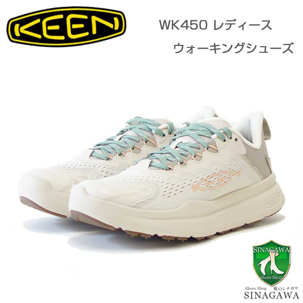 KEENキーンWK4501028918ダブルケー450ウォーキングシューズカラー:Birch/PeachParfaitウォーキング(レディース)「靴」