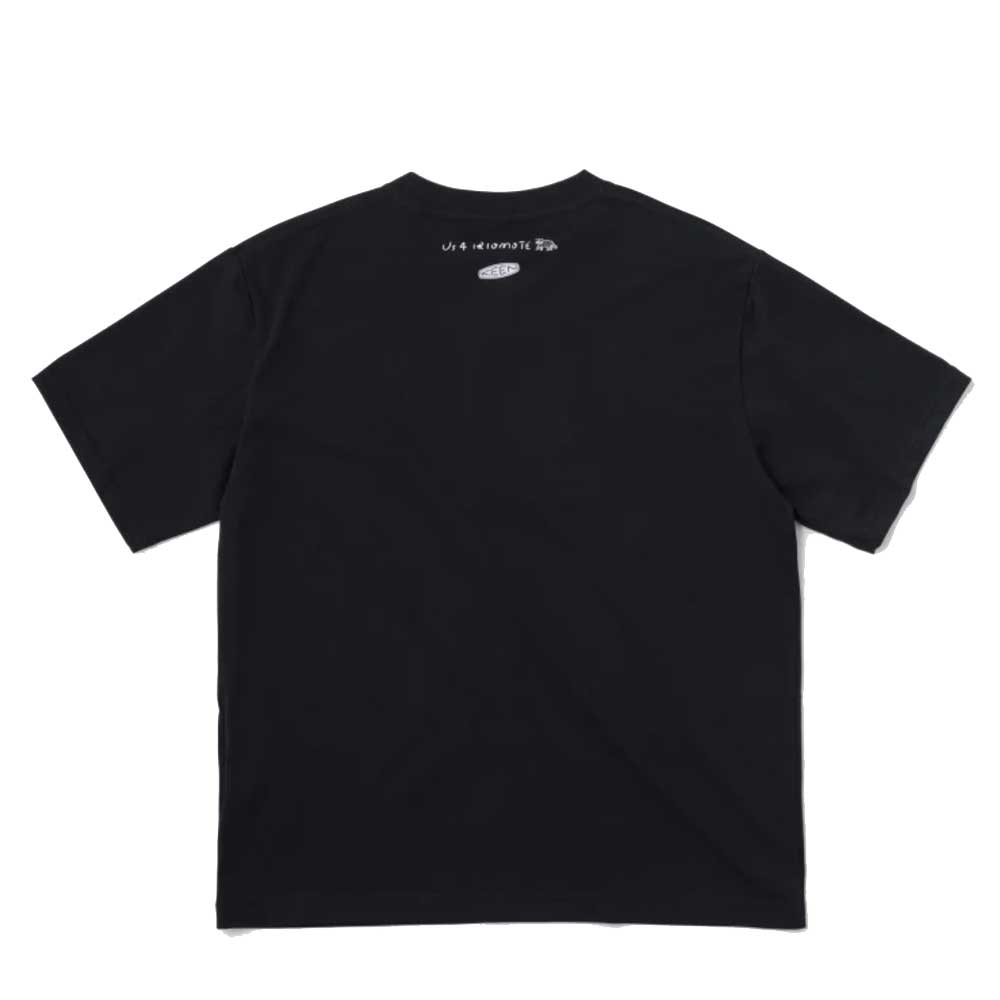 KEENキーンUs4IRIOMOTEオーシーアールピーイリオモテヤマネコティーKEENxYuNagaba(ユニセックス)カラー:Black(1029344)・White(1029343)Tシャツ半袖アウトドアウォーキングハイキング