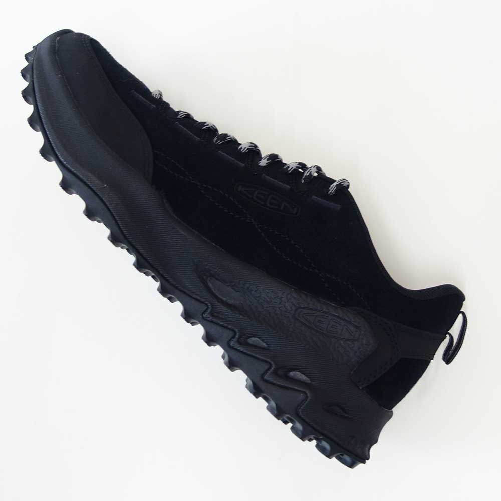 KEENキーンジャスパーザイオニックJASPERZIONIC1029584(メンズ)カラー:Black/Alloyレザースニーカーウォーキング「靴」