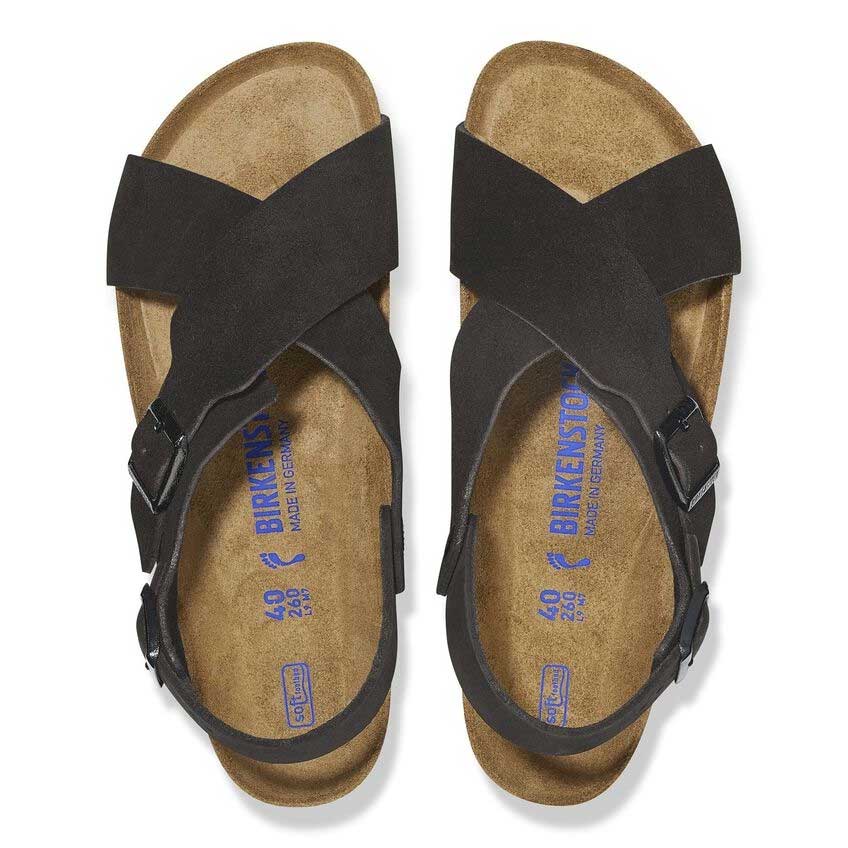 BIRKENSTOCKビルケンシュトックTulumIIVL/NB(トゥルム)スエードレザーブラック1029779(ナローフィット幅狭ソフトフットベッド)レディースサンダル「靴」