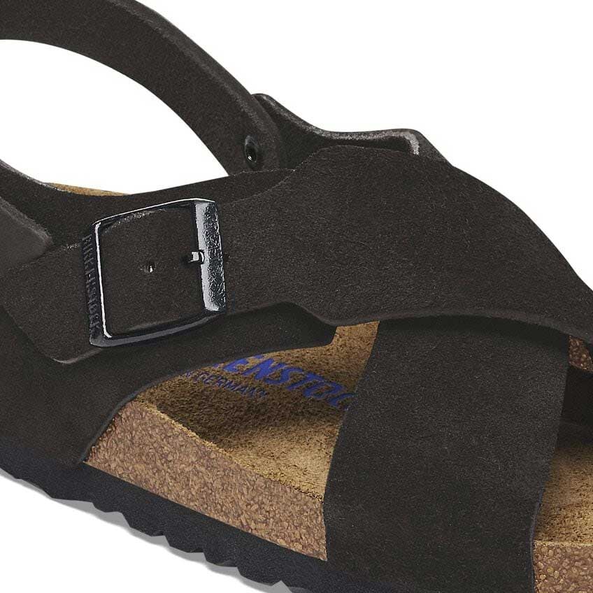 BIRKENSTOCKビルケンシュトックTulumIIVL/NB(トゥルム)スエードレザーブラック1029779(ナローフィット幅狭ソフトフットベッド)レディースサンダル「靴」