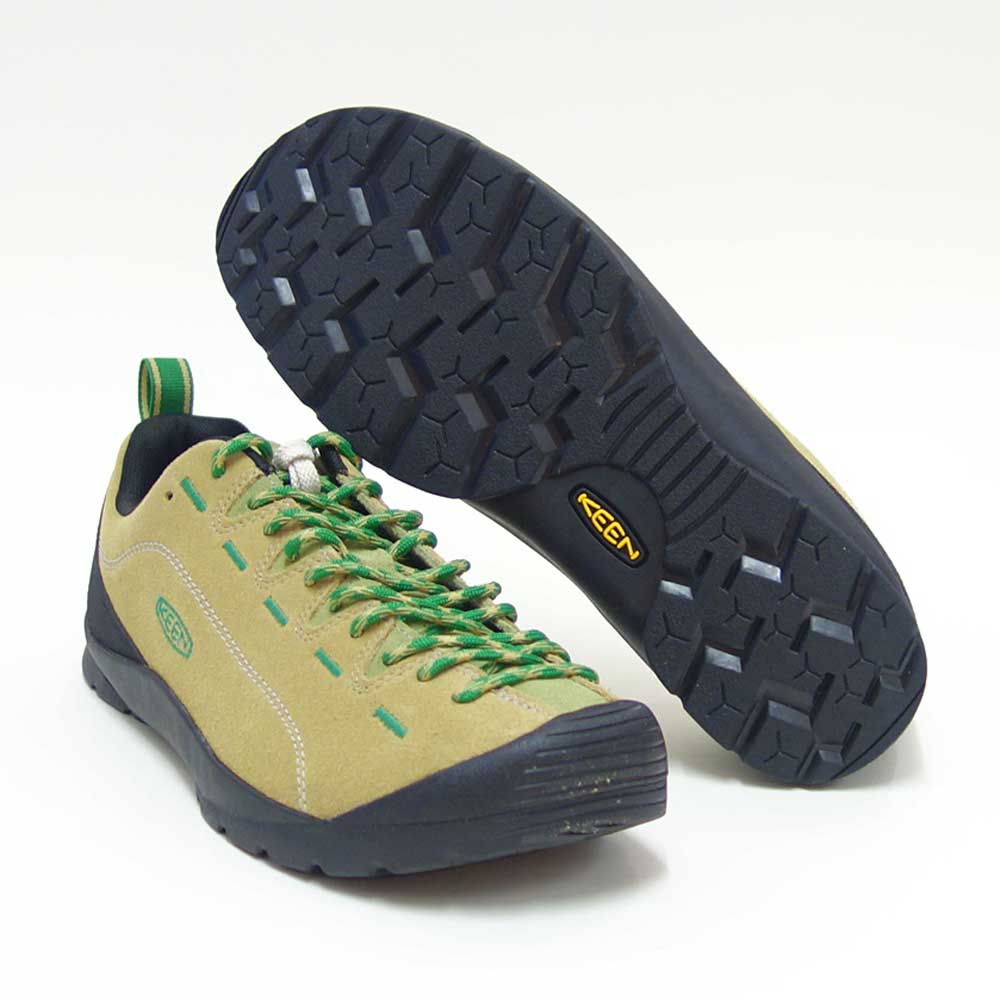 KEENキーンJASPERジャスパー1030144(メンズ)カラー:Khaki/Iguanaアウトドアスニーカーウォーキングシューズ天然皮革本革スエード「靴」