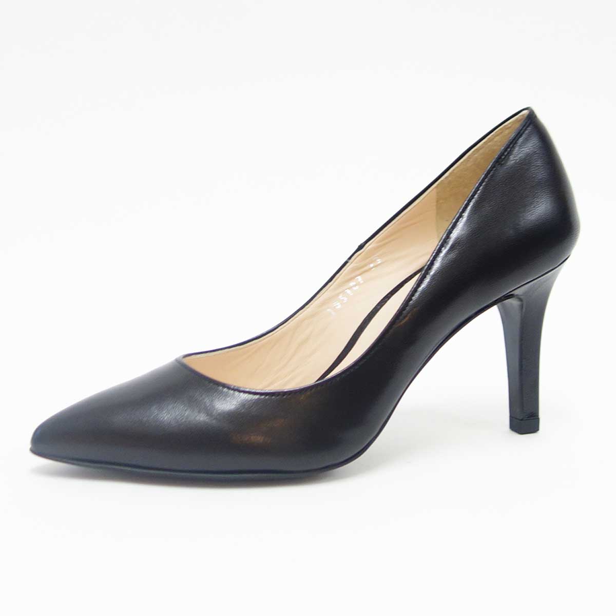 SEVEN TWELVE THIRTY セヴントゥエルヴサーティ 105187 ブラック (8cmヒール) LovelyWalk ポインテッドパンプス(日本製) 「靴」