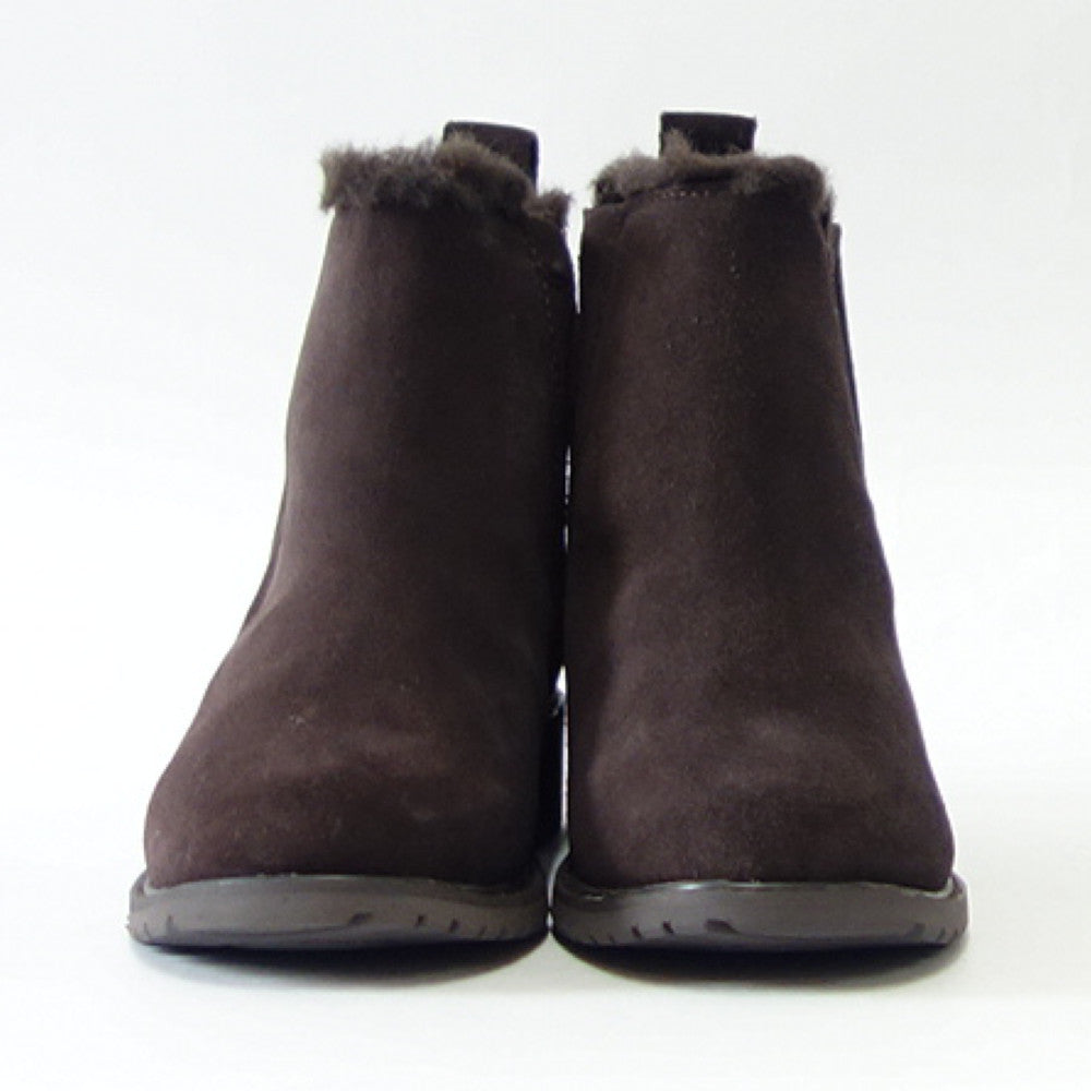 【SALE 20%OFF】 エミュー EMU W 11292 PIONEER パイオニア(レディース) :エスプレッソ スエードレザー ウォータープルーフ サイドゴア 「靴」