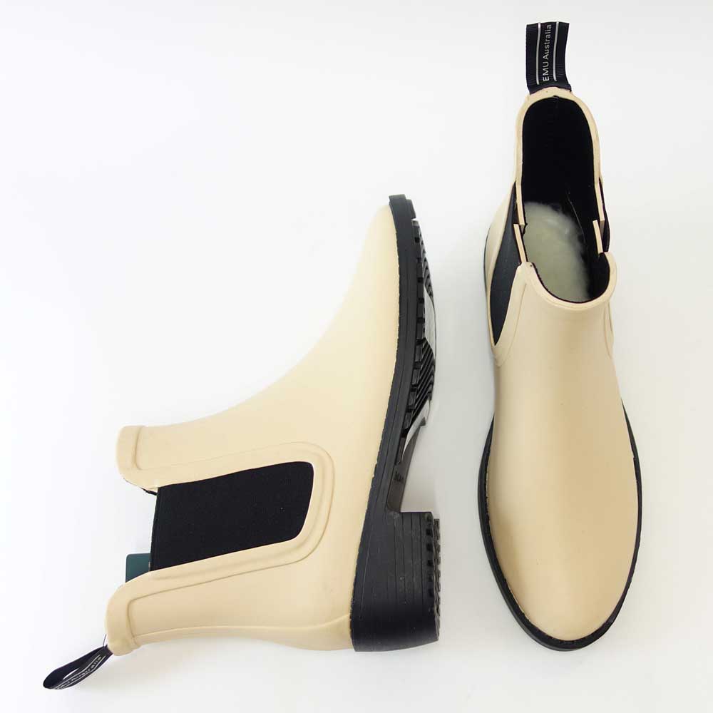 エミュー EMU W 12402 Grayson Rainboot 防水サイドゴアレインブーツ (レディース) カラー:Macadamia 「靴」