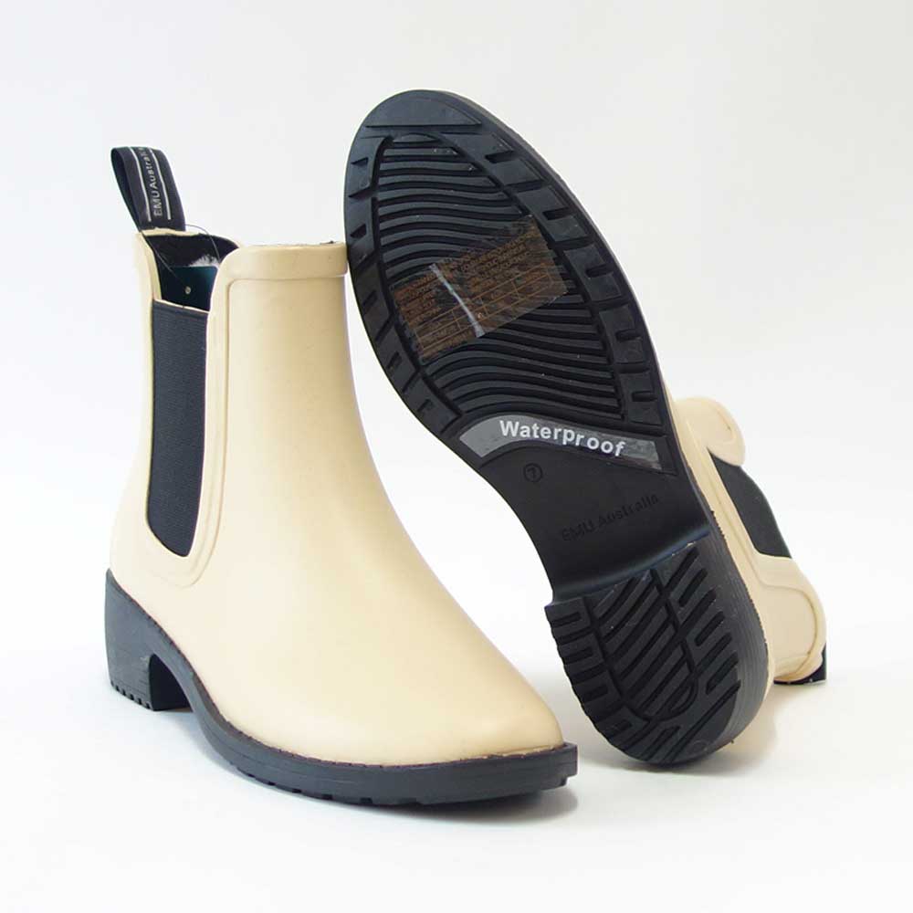 エミュー EMU W 12402 Grayson Rainboot 防水サイドゴアレインブーツ (レディース) カラー:Macadamia 「靴」