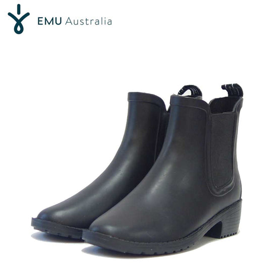 エミュー EMU W 12402 Grayson Rainboot 防水サイドゴアレインブーツ (レディース) カラー:ブラック  「靴」