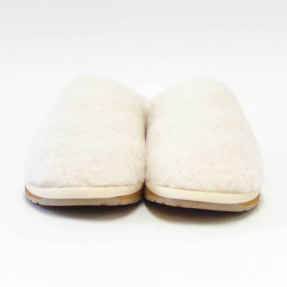 【SALE 30%OFF】 エミュー EMU W 12583 Joy Teddy (ユニセックス) カラー:ナチュラル ぺたんこウールシューズ ウール スリッポン 「靴」