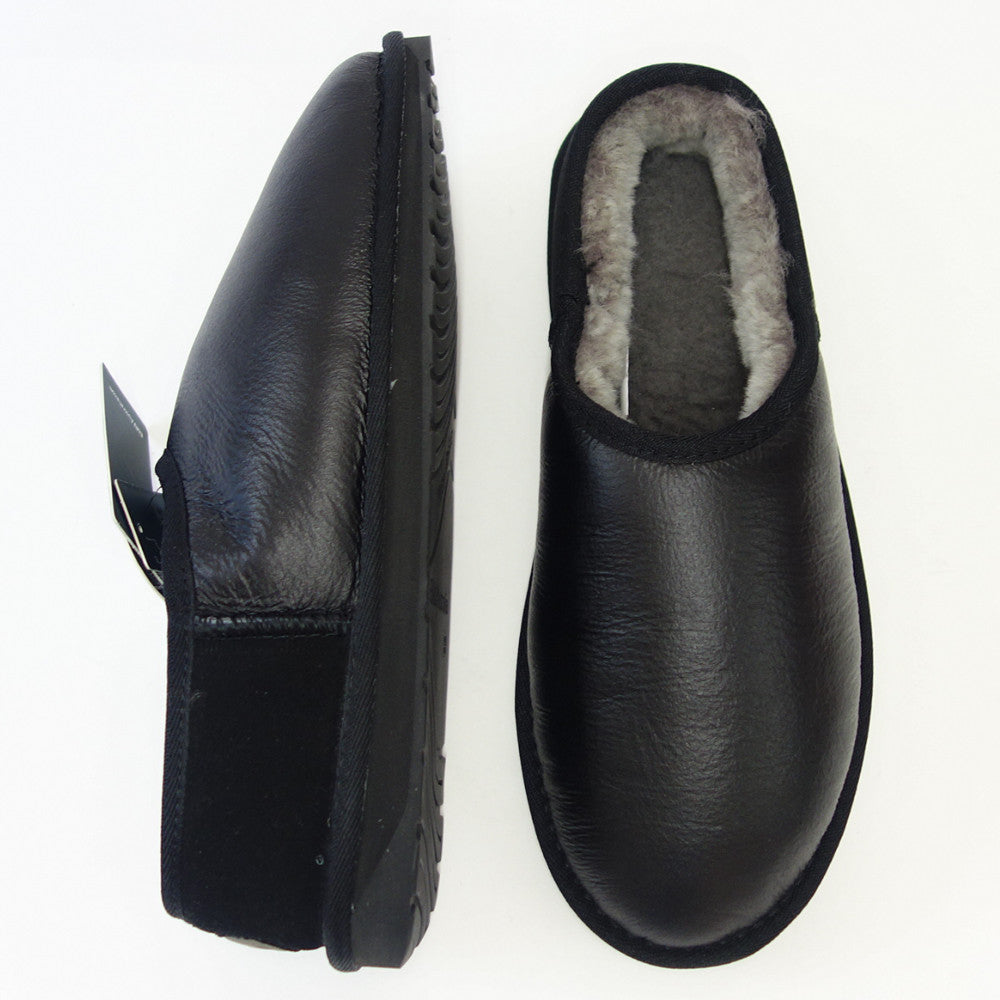 【SALE 30%OFF】 エミュー EMU W 12713 Pico Townsend スティンガー ピコ(ユニセックス) カラー:ブラック ショートムートンシューズ 撥水 シープスキン スリッポン 「靴」