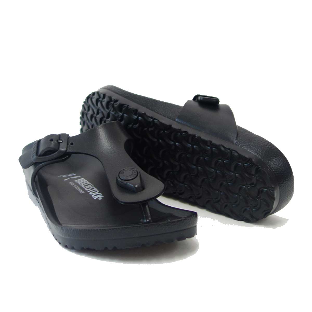 BIRKENSTOCK(ビルケンシュトック) GIZEH(ギゼ)キッズサンダル GE 128423(EVA/ブラック) 「靴」 子ども靴