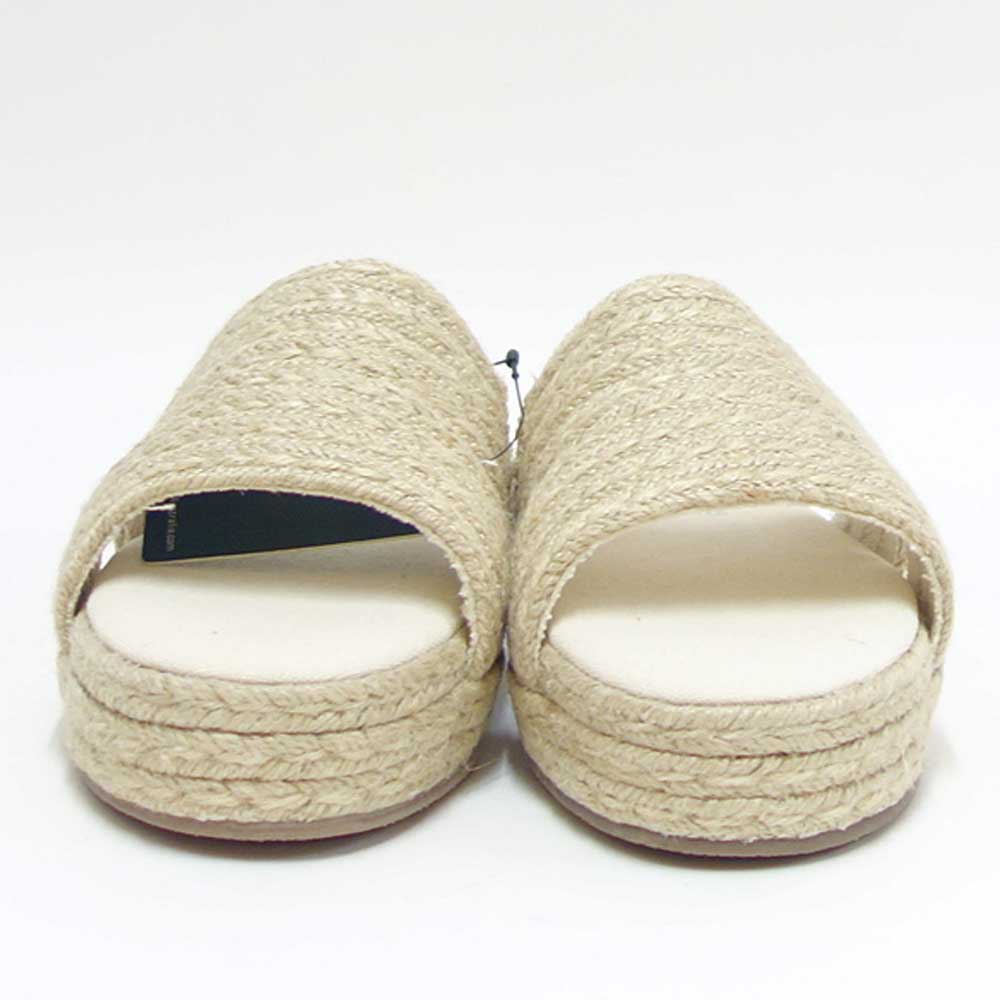 【SALE 30%OFF】 エミュー EMU W 12868 Fern エスパドリーユ サンダル (レディース)カラー:ナチュラル 厚底サンダル フラットシューズ リゾート ミュール 「靴」