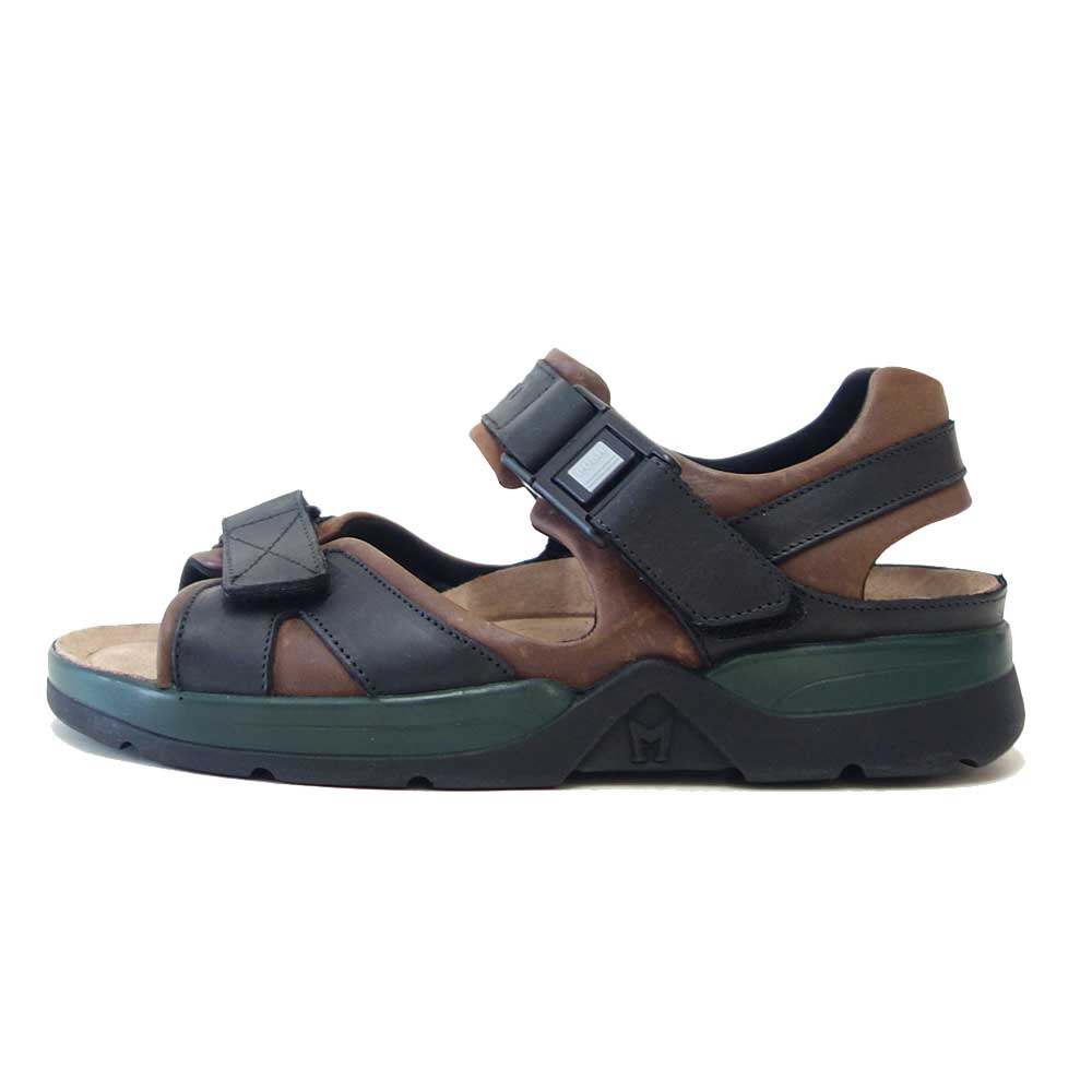 メフィストMEPHISTOSHARKFIT(シャークフィット)1372366ダークブラウン天然皮革アウトドアサンダルウォーキングシューズ(メンズ)「靴」正規品快適靴旅行