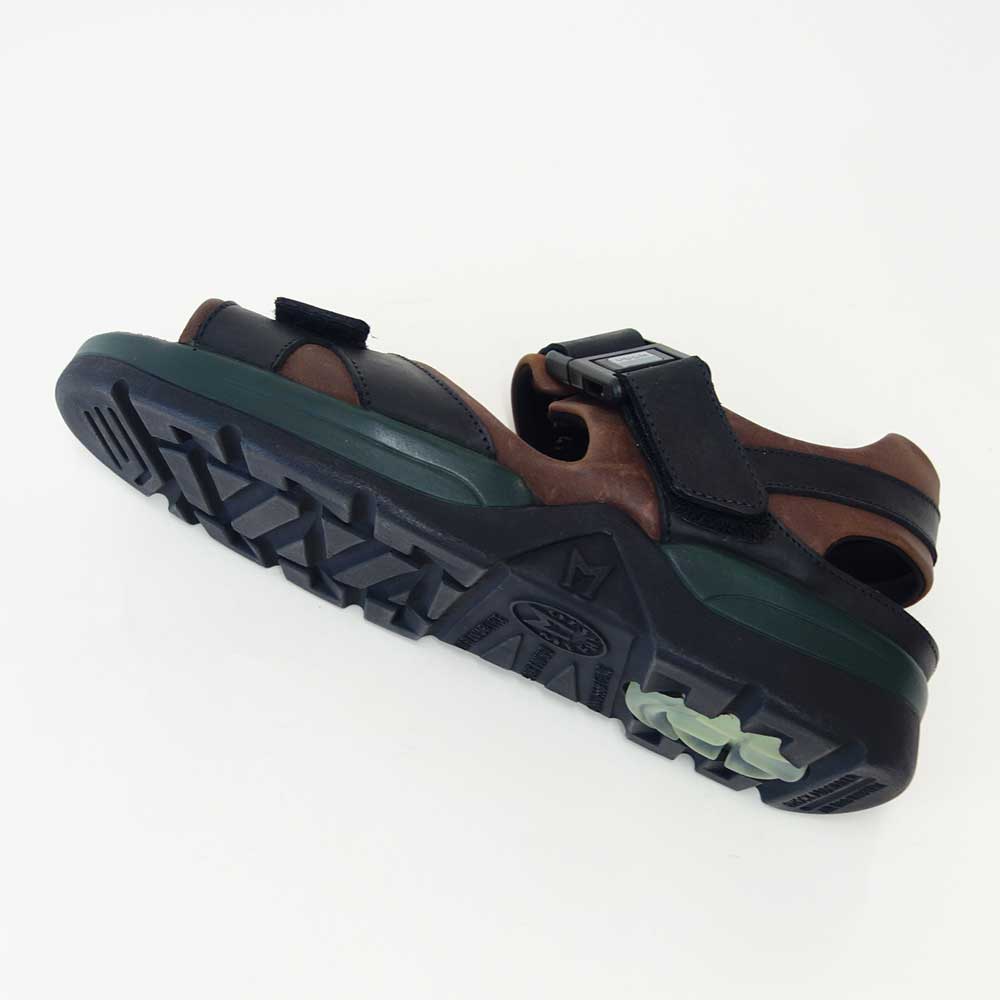 メフィストMEPHISTOSHARKFIT(シャークフィット)1372366ダークブラウン天然皮革アウトドアサンダルウォーキングシューズ(メンズ)「靴」正規品快適靴旅行