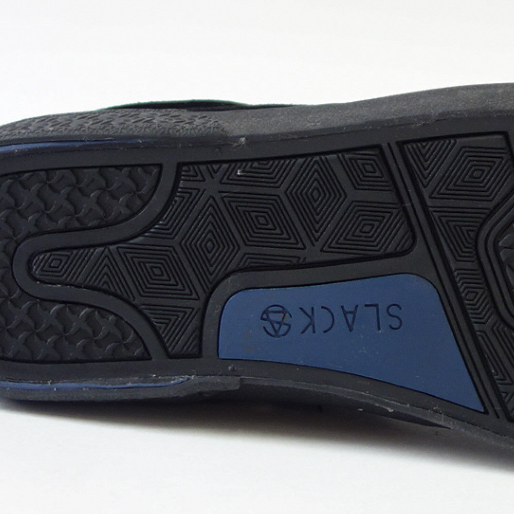 【SALE 50%OFF】 スラック SLACK SL 1401 003(ユニセックス)CLUDE PREMIUM SUEDE カラー:BLACK / BLACK 天然皮革 ローカットスニーカー バルカナイズ製法 「靴」