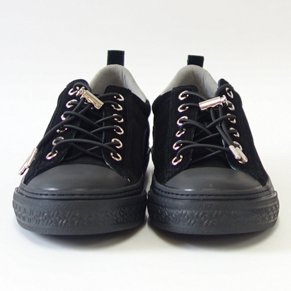 【SALE 50%OFF】 スラック SLACK SL 1401 003(ユニセックス)CLUDE PREMIUM SUEDE カラー:BLACK / BLACK 天然皮革 ローカットスニーカー バルカナイズ製法 「靴」