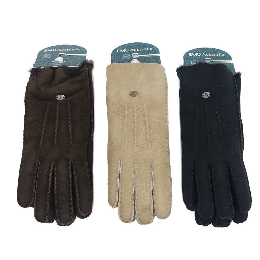 エミュー EMU W 1415 Beech Forest Gloves シープスキン グローブ(レディース)