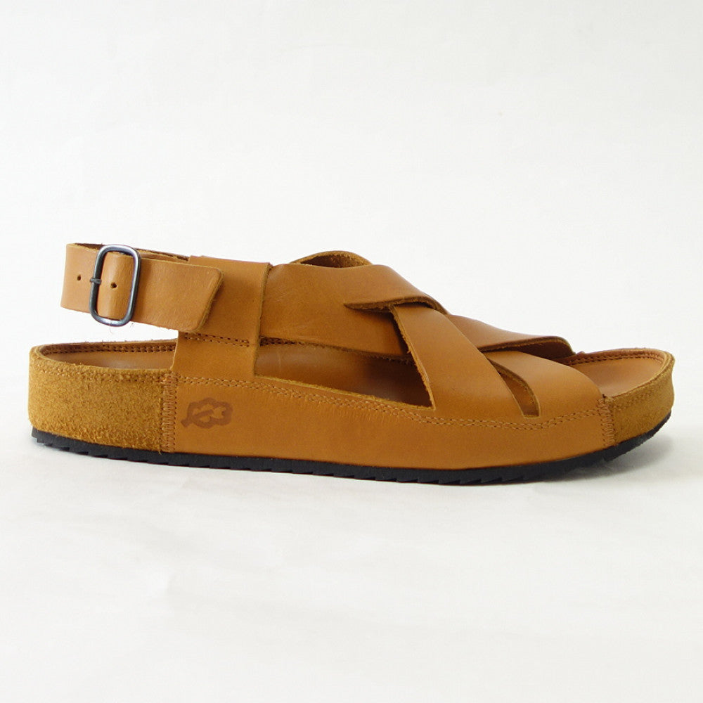 【SALE 50%OFF】 Loint's ロインツ 14252255 コニャック(レディース) Aruba 天然皮革 サンダル バックストラップ 「靴」