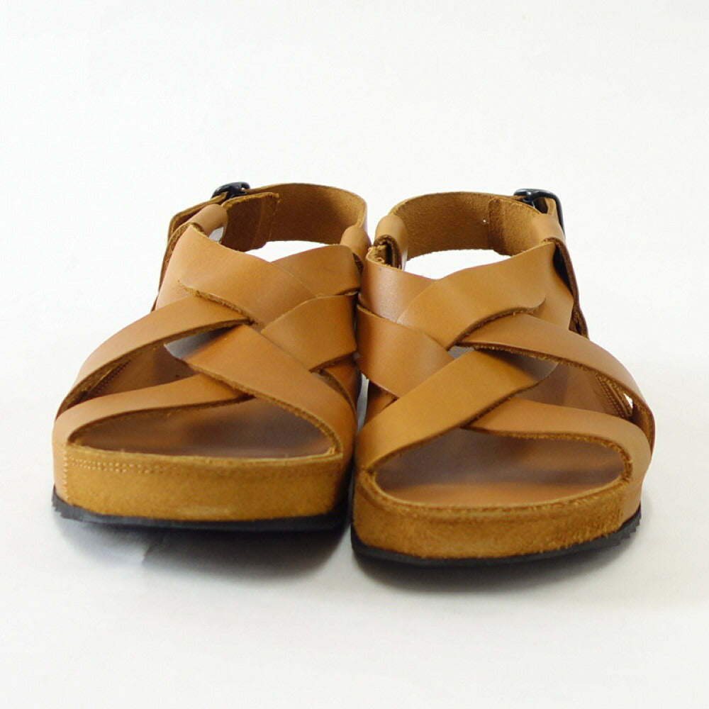 【SALE 50%OFF】 Loint's ロインツ 14252255 コニャック(レディース) Aruba 天然皮革 サンダル バックストラップ 「靴」