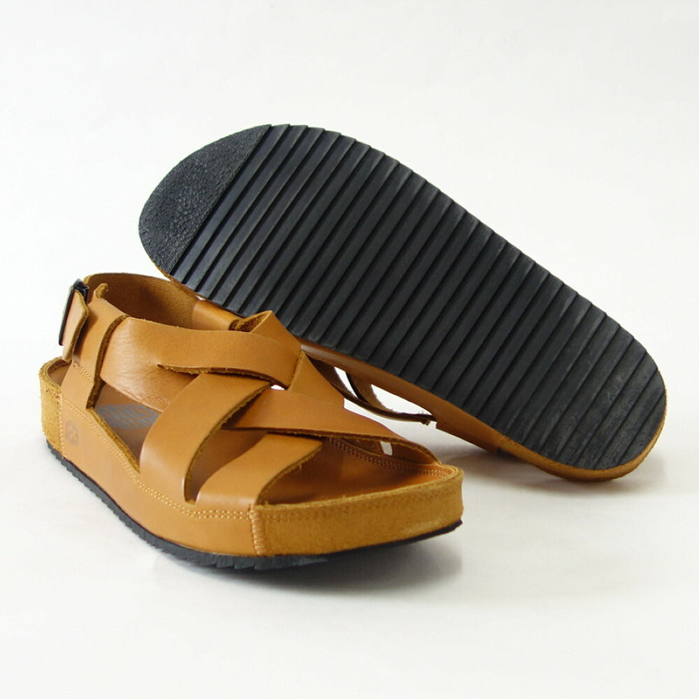 【SALE 50%OFF】 Loint's ロインツ 14252255 コニャック(レディース) Aruba 天然皮革 サンダル バックストラップ 「靴」