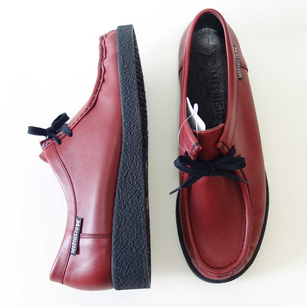 メフィストMEPHISTOCHRISTY(クリスティ)レッド1481720天然皮革アウトドアウォーキングシューズ(レディース)「靴」正規品快適靴旅行