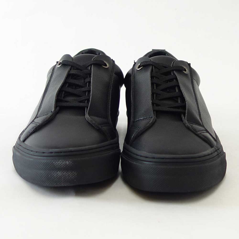 【SALE 50%OFF】 スラック SLACK SL 1518 003(ユニセックス)LIBERIO(リベリオ) カラー:BLACK / BLACK 人工皮革 ローカットスニーカー バルカナイズ製法 「靴」