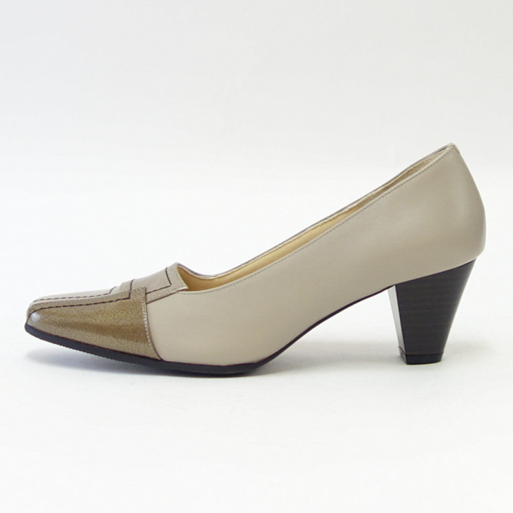 【SALE 30%OFF】 フィズリーン FIZZ REEN 1533 ライトオーク (レディース パンプス) 日本製 足に優しい快適EEEシューズ ソフトな天然皮革で優しくフィット 「靴」