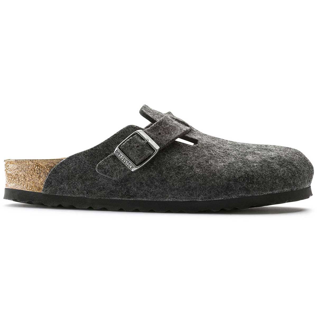 ビルケンシュトック BIRKENSTOCK Boston(ボストン)幅狭(ナローフィット) GC 160373(ウールフェルト/アンスラジット) 「靴」