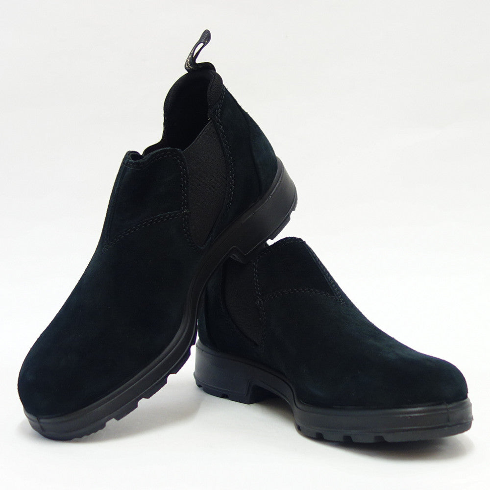 ブランドストーン Blundstone BS1605 009 (ユニセックス) ブラック スエードレザー アンクルブーツ スリッポン「靴」