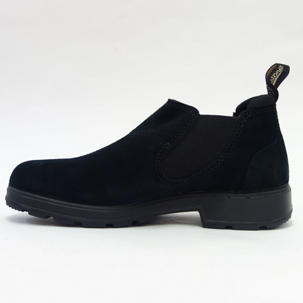 ブランドストーン Blundstone BS1605 009 (ユニセックス) ブラック スエードレザー アンクルブーツ スリッポン「靴」