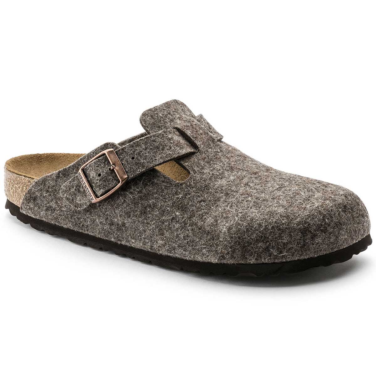 ビルケンシュトック BIRKENSTOCK Boston(ボストン)幅狭(ナローフィット) GC 160583(ウールフェルト/ココア) 「靴」