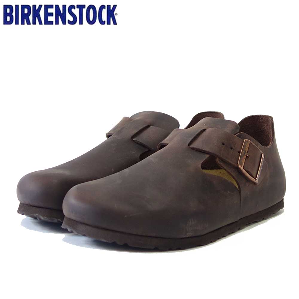BIRKENSTOCK(ビルケンシュトック) LONDON BS(ロンドン)幅広(レギュラーフィット) 166531(オイルレザー/ハバナ)コンフォートシューズ ドイツ生まれの快適シューズ 「靴」