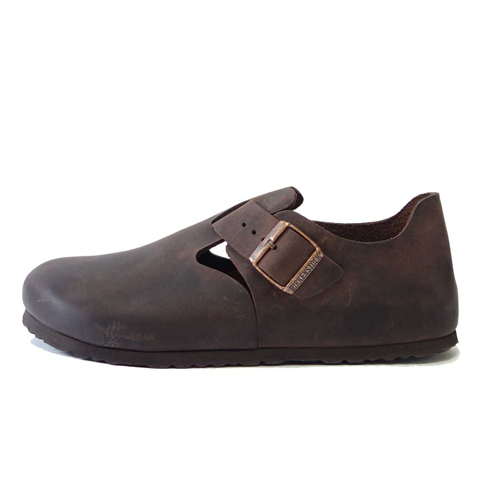 BIRKENSTOCK(ビルケンシュトック) LONDON BS(ロンドン)幅広(レギュラーフィット) 166531(オイルレザー/ハバナ)コンフォートシューズ ドイツ生まれの快適シューズ 「靴」
