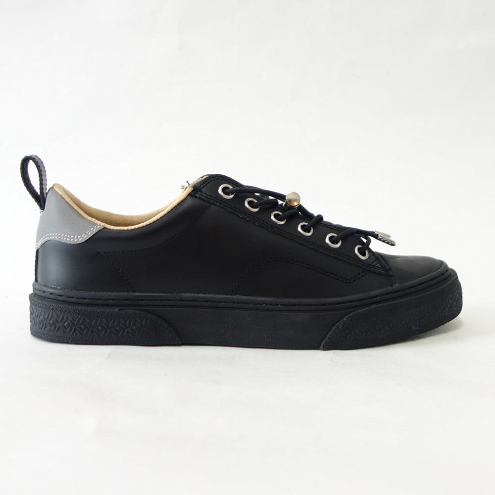 【SALE 50%OFF】 スラック SLACK SL 1705 003(ユニセックス)CLUDE GL(クルード GL) カラー:BLACK / BLACK 天然皮革 ローカットスニーカー バルカナイズ製法 「靴」