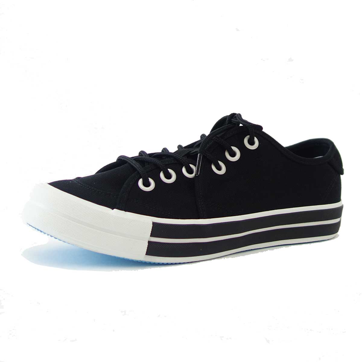 【SALE 50%OFF】 RFW アールエフダブリュー BAGEL-LO STANDARD(ユニセックス) 1812011 カラー:ブラック キャンバスのローカットスニーカー 「靴」