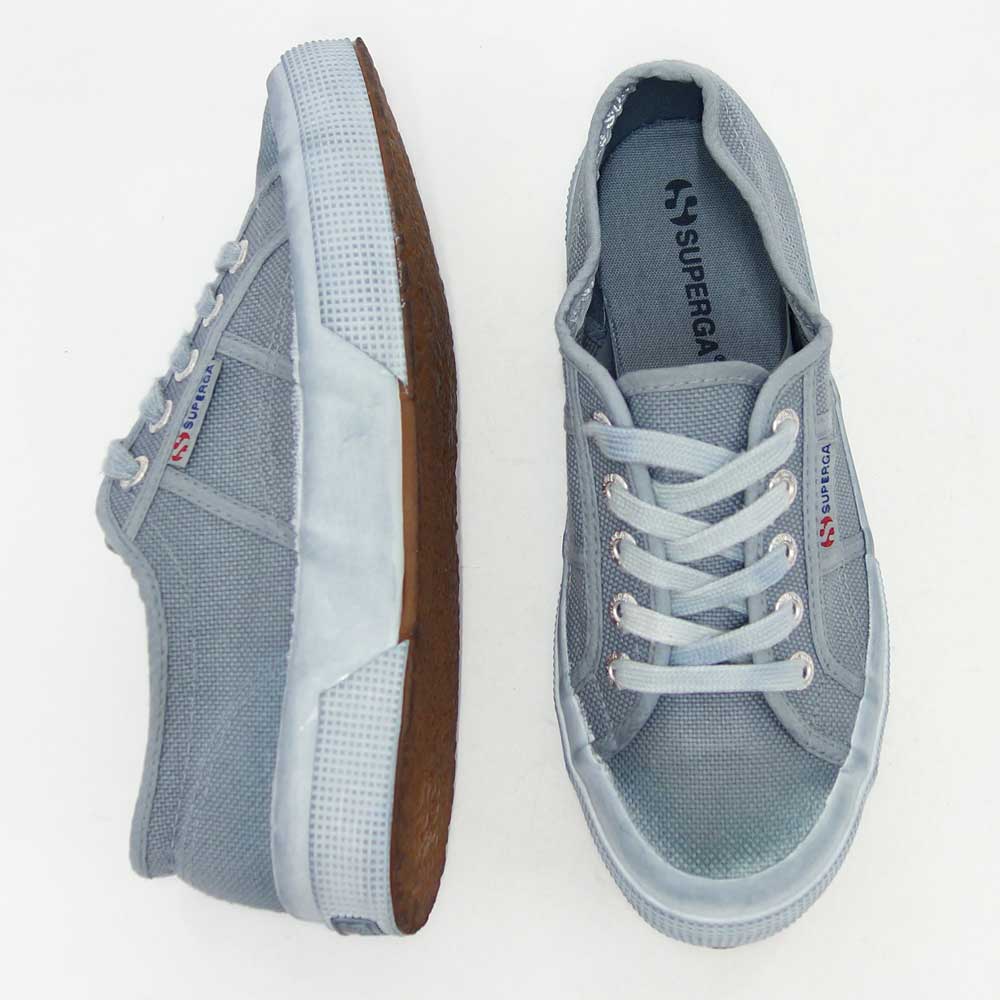 【SALE 30%OFF】 スペルガ SUPERGA 2750-GARMENT DYED(ユニセックス)ネイビー (1a00010d) ナチュラルなキャンバススニーカー 「靴」