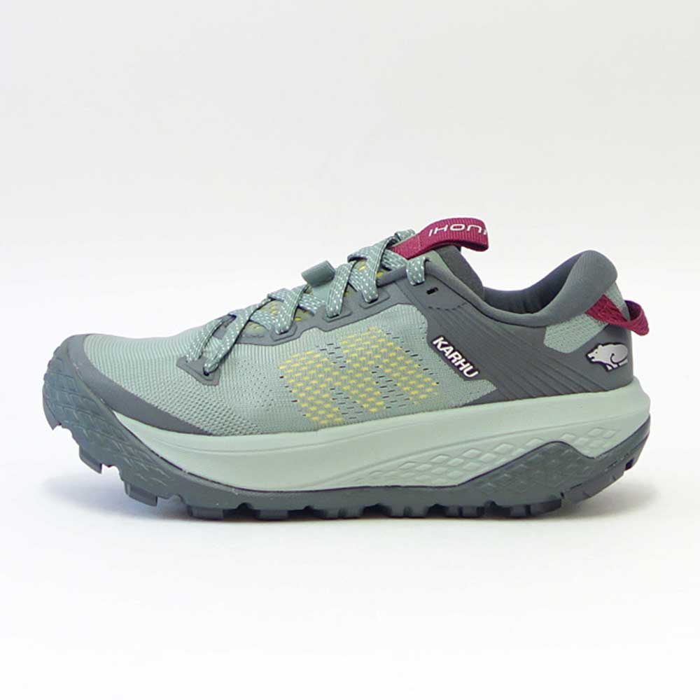 カルフ KARHU イコニ トレイル 200349 アイスバーグ グリーン/Anemone(レディース) IKONI TRAIL WR 山歩き 登山靴 アウトドア ランニングシューズ ウォーキング 軽量スニーカー「靴」