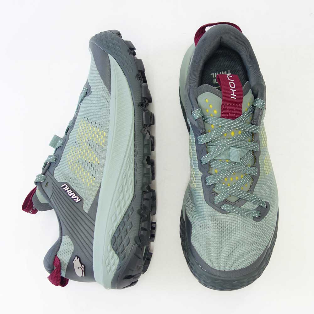 カルフ KARHU イコニ トレイル 200349 アイスバーグ グリーン/Anemone(レディース) IKONI TRAIL WR 山歩き 登山靴 アウトドア ランニングシューズ ウォーキング 軽量スニーカー「靴」