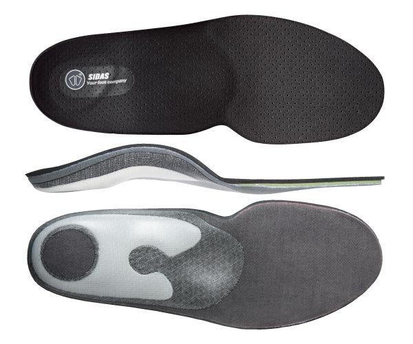 立体形状インソール(厚型6mm)SIDAS シダス WALK+(ウォークプラス 201216) 衝撃を吸収、低反発クッション性 靴 シューズ
