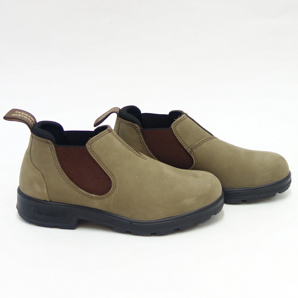 ブランドストーン Blundstone BS2037 007 (ユニセックス) ストーン スエードレザー アンクルブーツ スリッポン「靴」