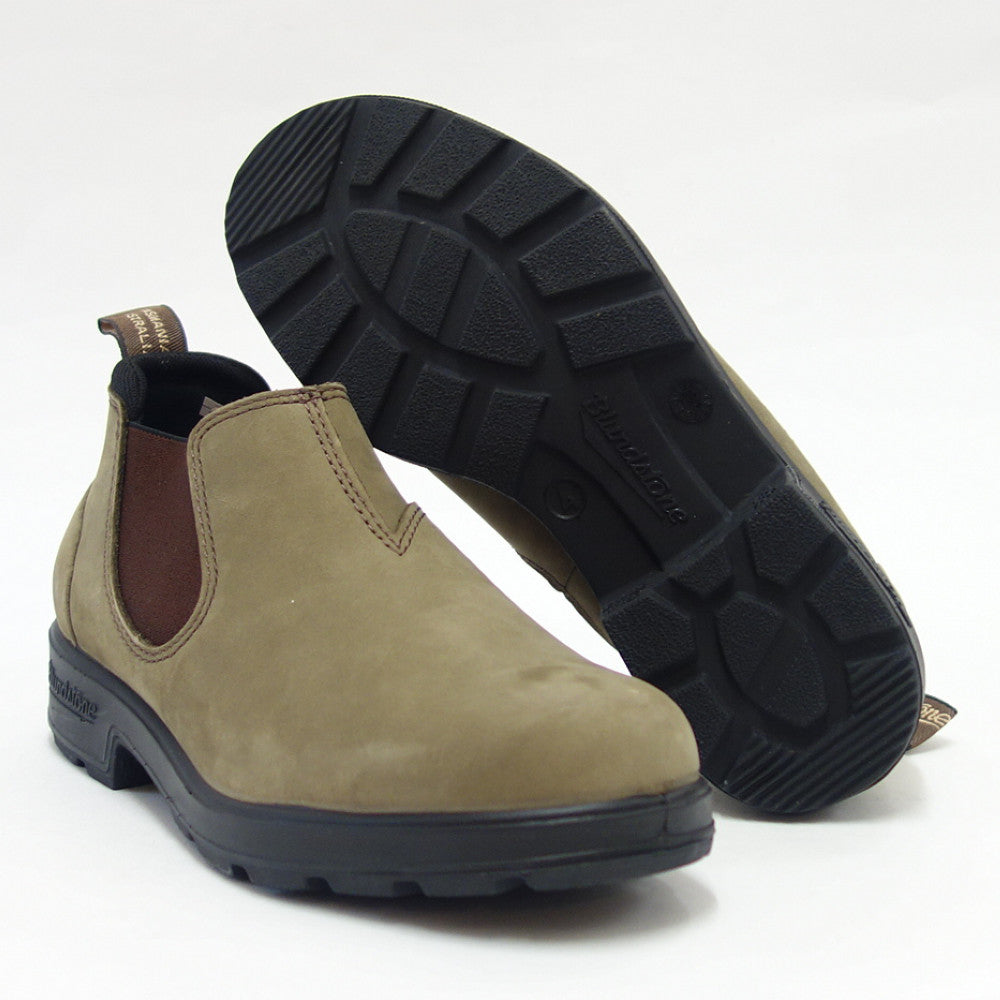 ブランドストーン Blundstone BS2037 007 (ユニセックス) ストーン スエードレザー アンクルブーツ スリッポン「靴」