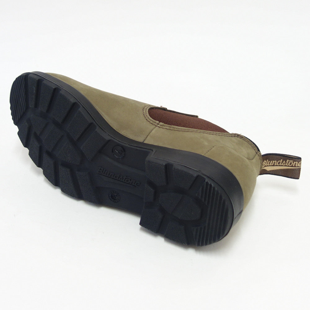 ブランドストーン Blundstone BS2037 007 (ユニセックス) ストーン スエードレザー アンクルブーツ スリッポン「靴」