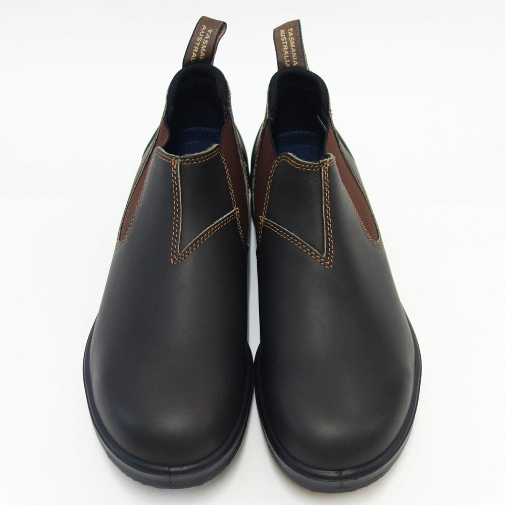 ブランドストーン Blundstone BS2038 200 (ユニセックス) ブラウン スムースレザー アンクルブーツ スリッポン「靴」
