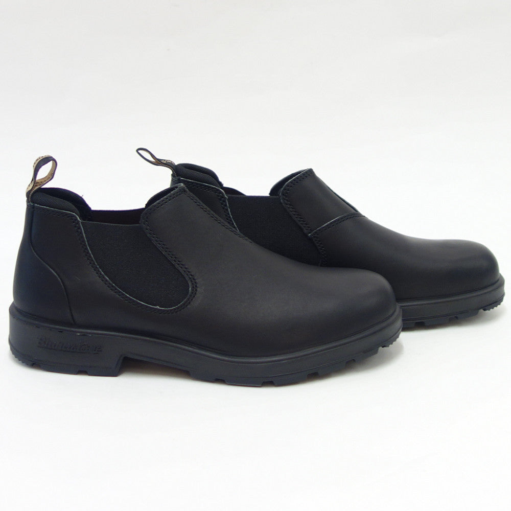 ブランドストーン Blundstone BS2039 009 (ユニセックス) ブラック スムースレザー アンクルブーツ スリッポン「靴」