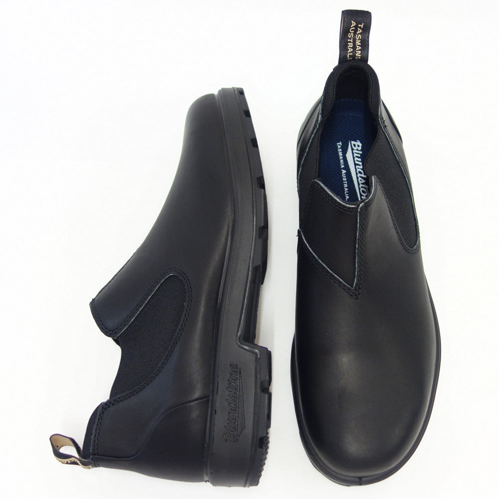 ブランドストーン Blundstone BS2039 009 (ユニセックス) ブラック スムースレザー アンクルブーツ スリッポン「靴」