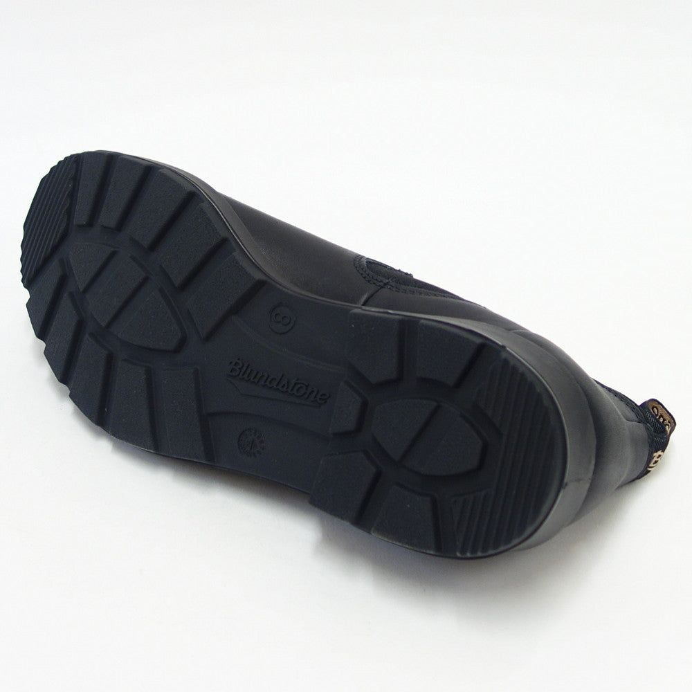 ブランドストーン Blundstone BS2039 009 (ユニセックス) ブラック スムースレザー アンクルブーツ スリッポン「靴」